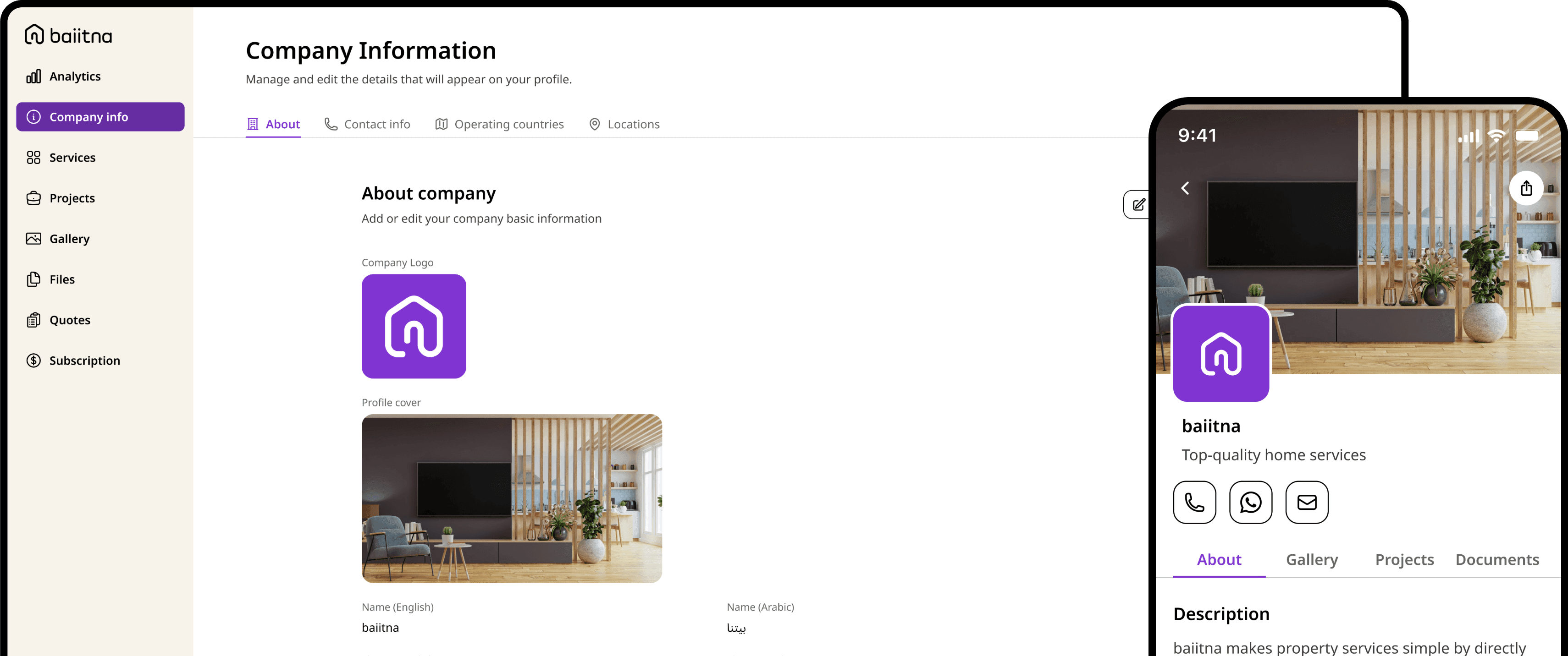 Business Dashboard